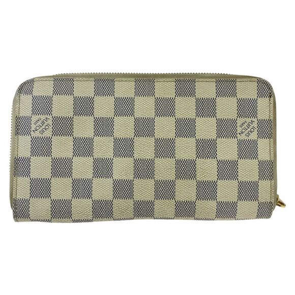 Louis Vuitton Damier Azur Zippy Organizer Wallet - Picture 1 of 10